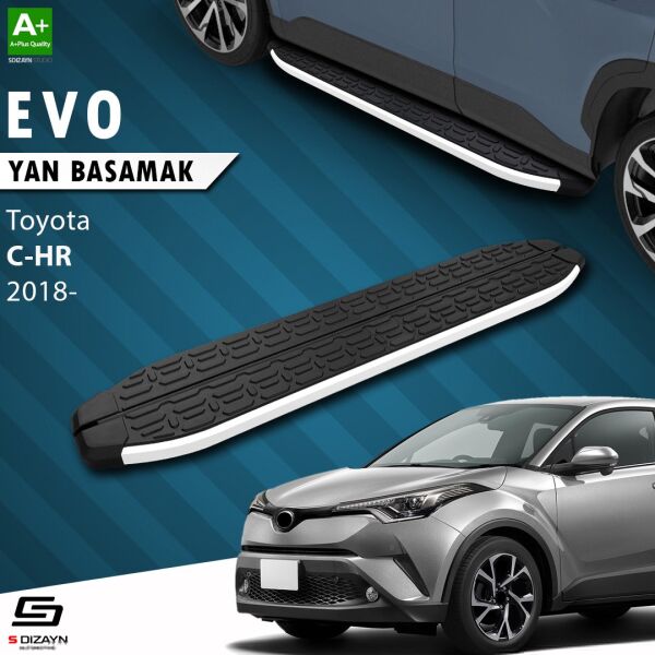 Toyota C-HR Evo Aluminyum Yan Basamak 173 Cm 2018-2023 A+ Kalite