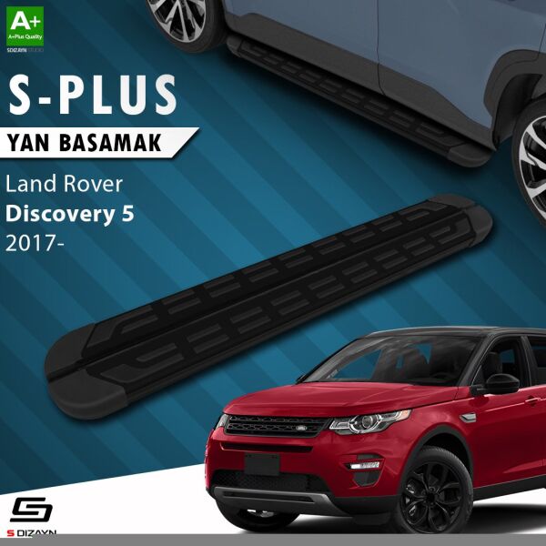 Land Rover Discovery 5 S-Plus Siyah Yan Basamak 193 Cm 2017 Üzeri A+ Kalite