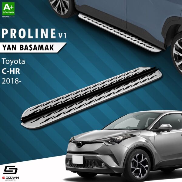 Toyota C-HR OEM Still Pro V2 Aluminyum Yan Basamak 173 Cm 2016-2023 A+ Kalite