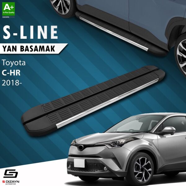 Toyota C-HR S-Line Krom Yan Basamak 173 Cm 2018-2023 A+ Kalite