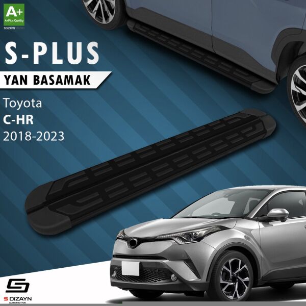 Toyota C-HR S-Plus Siyah Yan Basamak 173 Cm 2016-2023 A+ Kalite