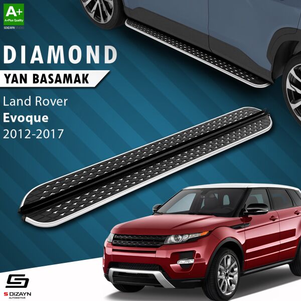 Land Rover Range Rover Evoque Diamond Krom Yan Basamak 173 Cm 2012-2017 A+ Kalite