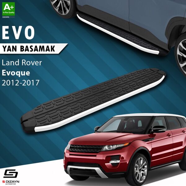 Land Rover Range Rover Evoque Evo Aluminyum Yan Basamak 173 Cm 2012-2017 A+ Kalite