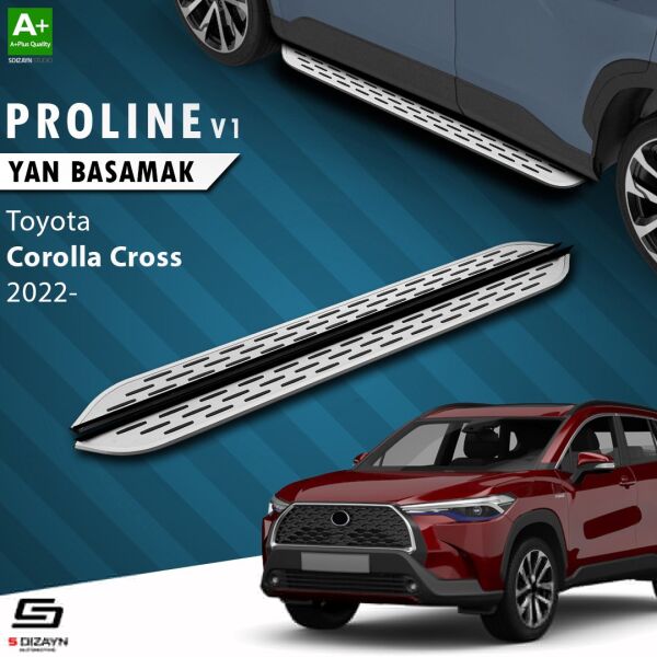 Toyota Corolla Cross OEM Still Pro V1 Aluminyum Yan Basamak 183 Cm 2022 Üzeri A+ Kalite
