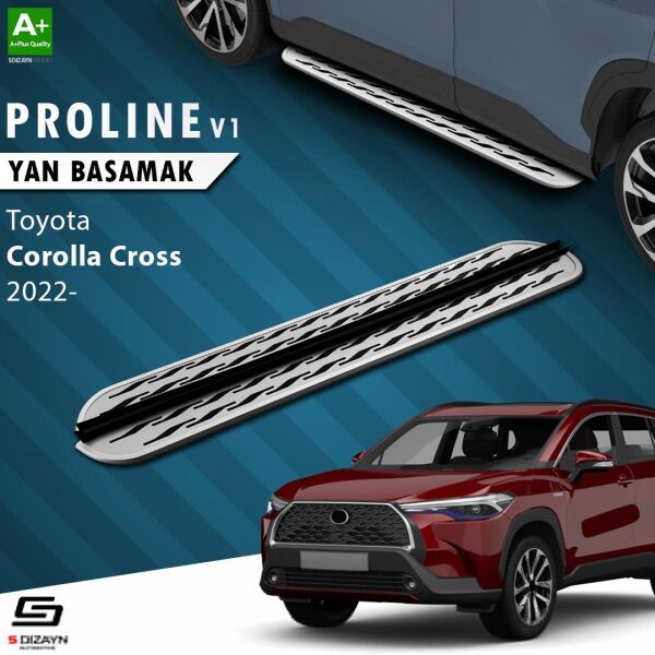 Toyota Corolla Cross OEM Still Pro V2 Aluminyum Yan Basamak 183 Cm 2022 Üzeri A+ Kalite