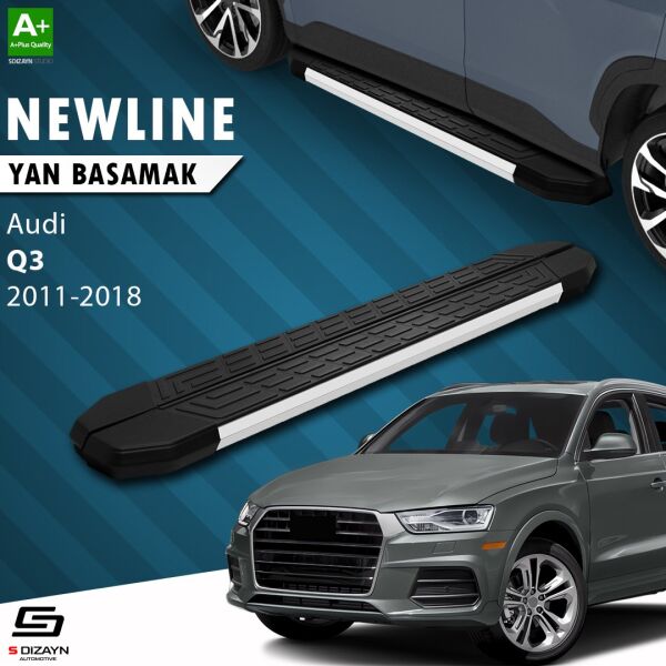Audi Q3 8U NewLine Aluminyum Yan Basamak 173 Cm 2011-2018 A+ Kalite