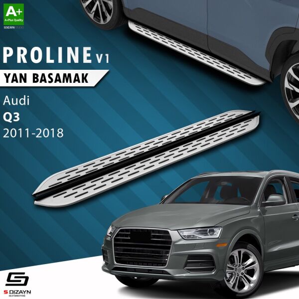 Audi Q3 8U OEM Still Pro V1 Aluminyum Yan Basamak 173 Cm 2011-2018 A+ Kalite