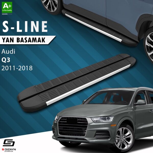 Audi Q3 8U S-Line Aluminyum Yan Basamak 173 Cm 2011-2018 A+ Kalite