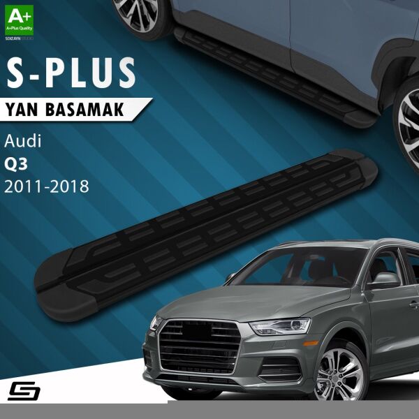 Audi Q3 8U S-Plus Siyah Yan Basamak 173 Cm 2011-2018 A+ Kalite