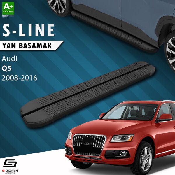 Audi Q5 S-Line Siyah Yan Basamak 183 Cm 2008-2016 A+ Kalite