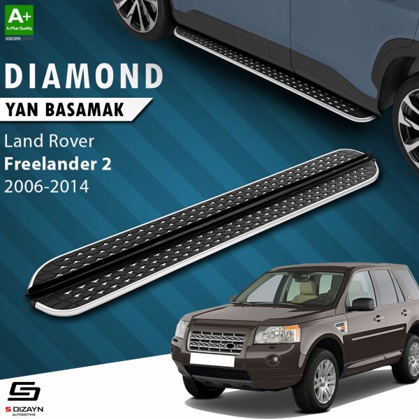Land Rover Freelander 2 Diamond Krom Yan Basamak 173 Cm 2006-2014 A+ Kalite