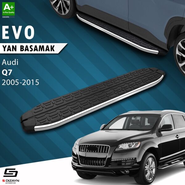 Audi Q7 Evo Krom Yan Basamak 213 Cm 2005-2015 A+ Kalite