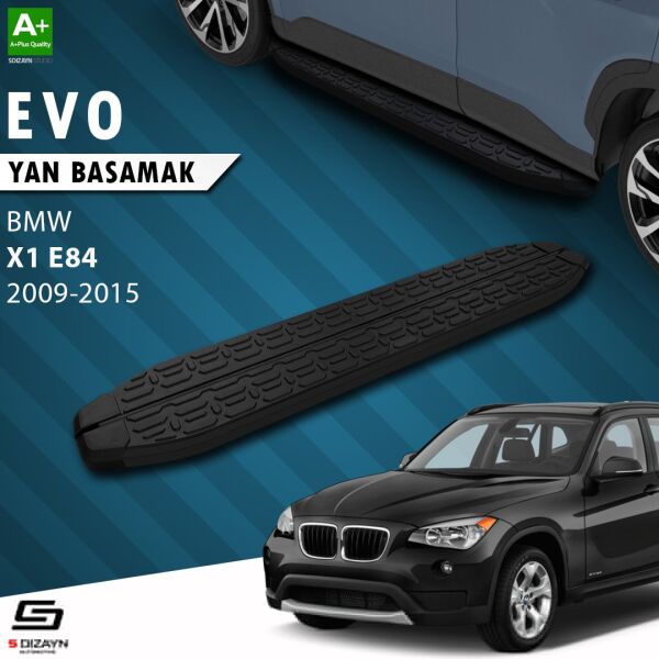 Bmw X1 E84 Evo Siyah Yan Basamak 183 Cm 2009-2015 A+ Kalite