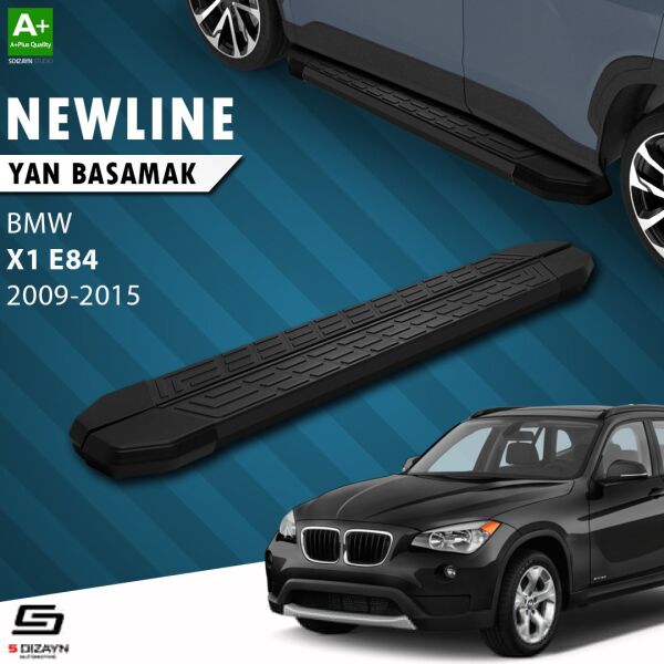 Bmw X1 E84 NewLine Siyah Yan Basamak 183 Cm 2009-2015 A+ Kalite
