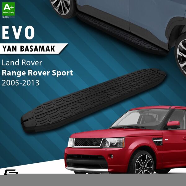 Land Rover Range Rover Sport Evo Siyah Yan Basamak 183 Cm 2005-2013 A+ Kalite