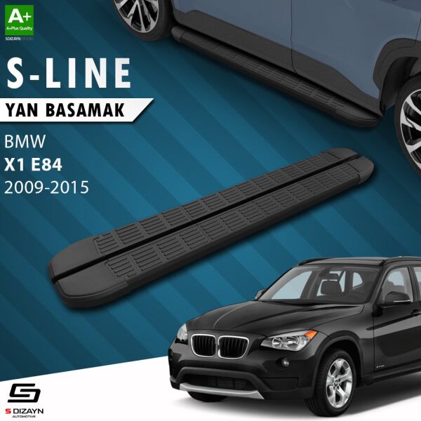 Bmw X1 E84 S-Line Siyah Yan Basamak 183 Cm 2009-2015 A+ Kalite