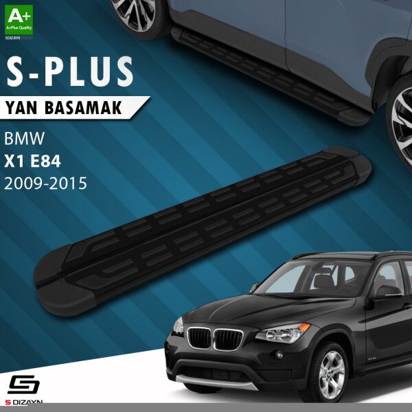 Bmw X1 E84 S-Plus Siyah Yan Basamak 183 Cm 2009-2015 A+ Kalite