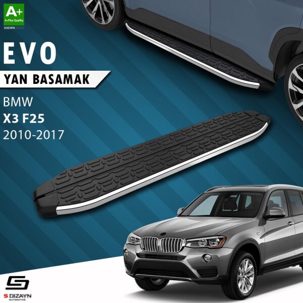 Bmw X3 F25 Evo Krom Yan Basamak 193 Cm 2010-2017 A+ Kalite