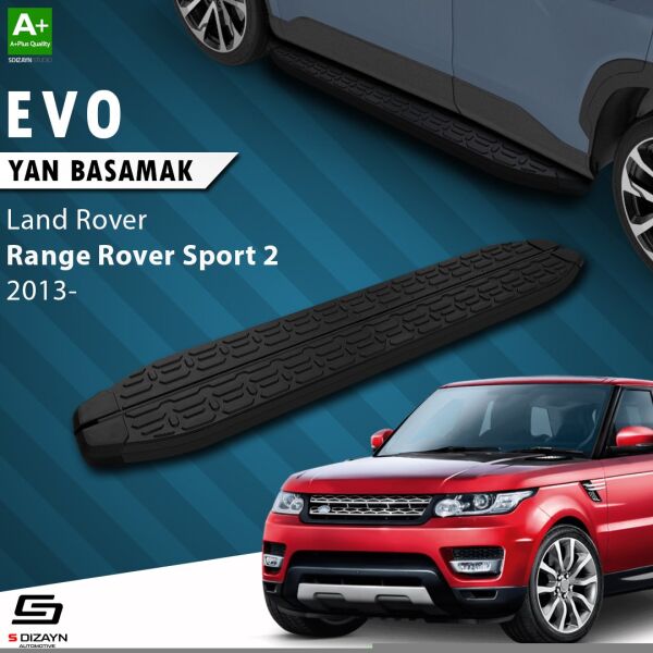 Land Rover Range Rover Sport 2 Evo Siyah Yan Basamak 193 Cm 2013-2022 A+ Kalite