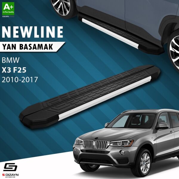 Bmw X3 F25 NewLine Aluminyum Yan Basamak 193 Cm 2010-2017 A+ Kalite