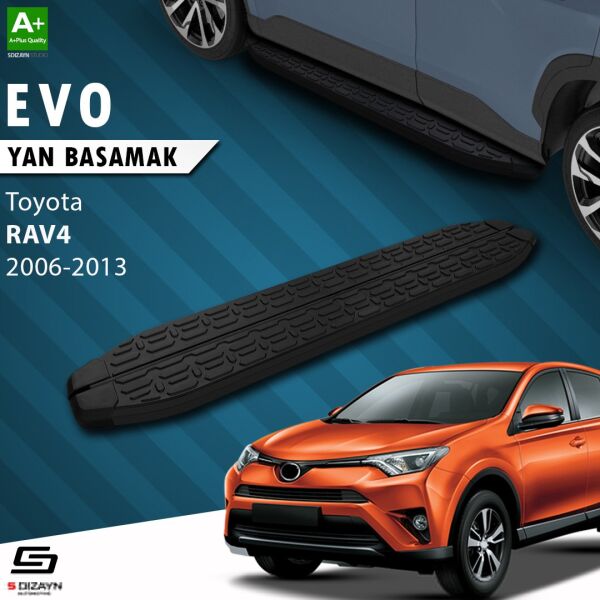 Toyota Rav 4 3 Evo Siyah Yan Basamak 163 Cm 2006-2013 A+ Kalite