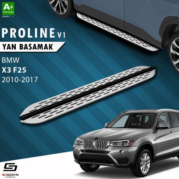 Bmw X3 F25 OEM Still Pro V1 Aluminyum Yan Basamak 193 Cm 2010-2017 A+ Kalite