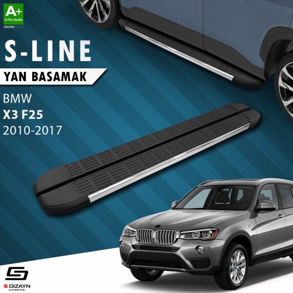Bmw X3 F25 S-Line Krom Yan Basamak 193 Cm 2010-2017 A+ Kalite