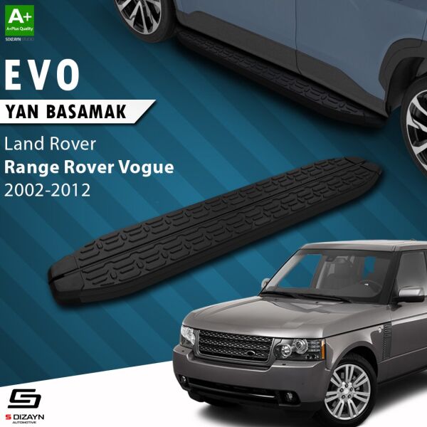 Land Rover Rover Range Rover Vogue 2 Evo Siyah Yan Basamak 183 Cm 2002-2012 A+ Kalite