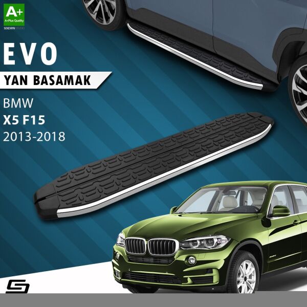 Bmw X5 F15 Evo Krom Yan Basamak 193 Cm 2013-2018 A+ Kalite