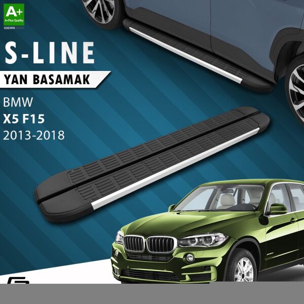 Bmw X5 F15 S-Line Aluminyum Yan Basamak 193 Cm 2013-2018 A+ Kalite
