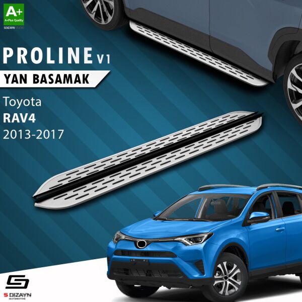 Toyota Rav 4 4 OEM Still Pro V1 Aluminyum Yan Basamak 173 Cm 2013-2017 A+ Kalite