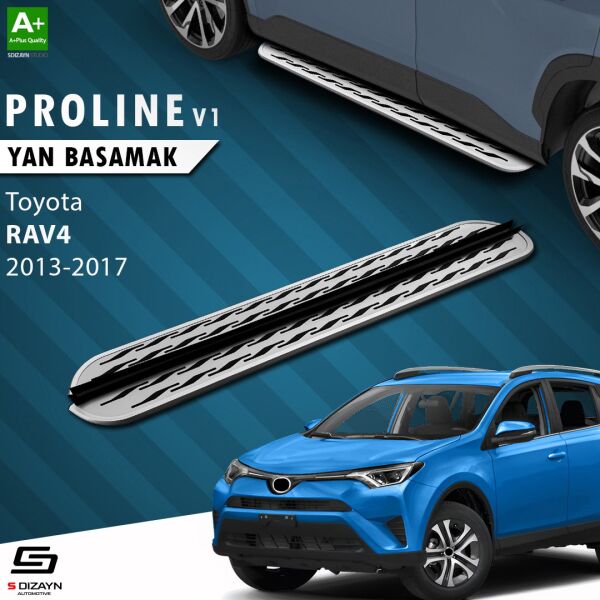 Toyota Rav 4 4 OEM Still Pro V2 Aluminyum Yan Basamak 173 Cm 2013-2017 A+ Kalite