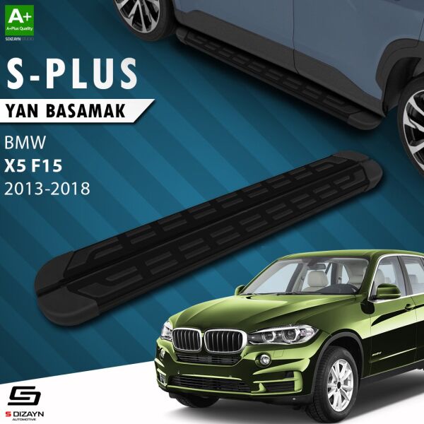 Bmw X5 F15 S-Plus Siyah Yan Basamak 193 Cm 2013-2018 A+ Kalite