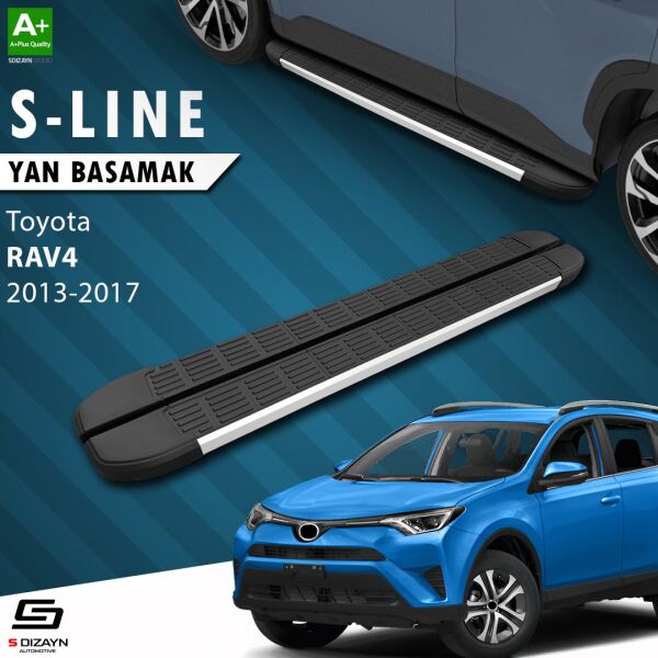 Toyota Rav 4 4 S-Line Aluminyum Yan Basamak 173 Cm 2013-2017 A+ Kalite