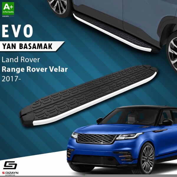 Land Rover Range Rover Velar Evo Aluminyum Yan Basamak 193 Cm 2017 Üzeri A+ Kalite