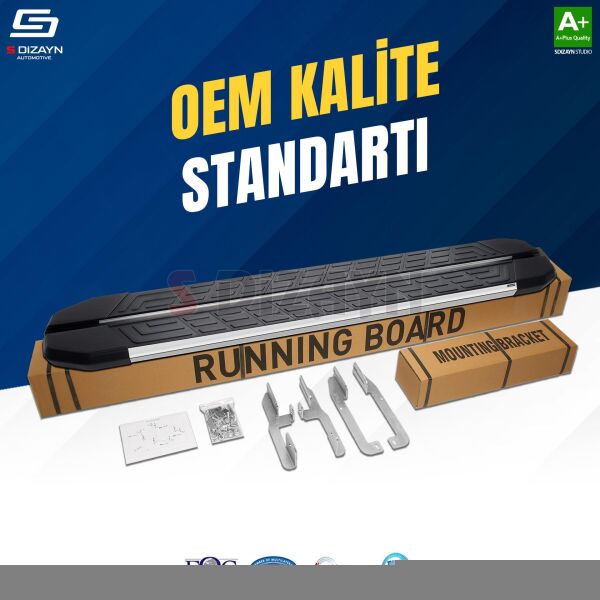 BYD Atto 3 NewLine Krom Yan Basamak 193 Cm 2022 Üzeri