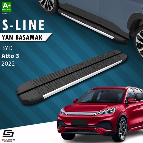 BYD Atto 3 S-Line Aluminyum Yan Basamak 193 Cm 2022 Üzeri