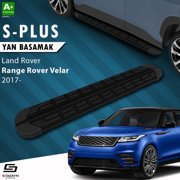 Land Rover Range Rover Velar S-Plus Siyah Yan Basamak 193 Cm 2017 Üzeri A+ Kalite
