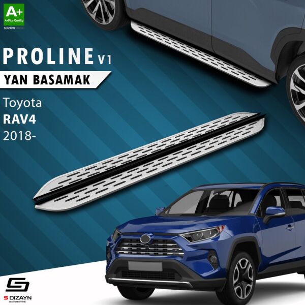 Toyota RAV 4 5 OEM Still Pro V1 Aluminyum Yan Basamak 173 Cm 2018 Üzeri A+ Kalite