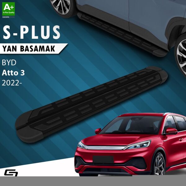 BYD Atto 3 S-Plus Siyah Yan Basamak 193 Cm 2022 Üzeri