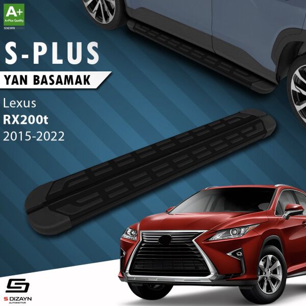 Lexus RX200t S-Plus Siyah Yan Basamak 183 Cm 2015-2022 A+ Kalite