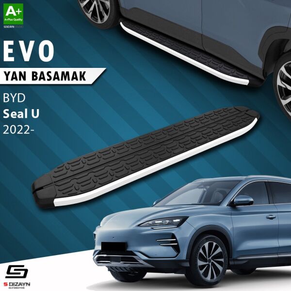 BYD Seal U Evo Aluminyum Yan Basamak 193 Cm 2022 Üzeri A+ Kalite