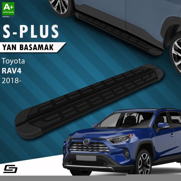 Toyota RAV 4 5 S-Plus Siyah Yan Basamak 173 Cm 2018 Üzeri A+ Kalite