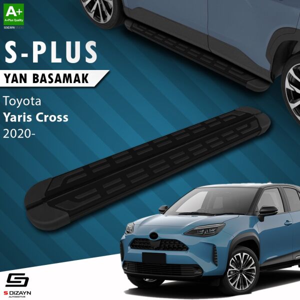Toyota Yaris Cross S-Plus Siyah Yan Basamak 173 Cm 2020 Üzeri A+ Kalite