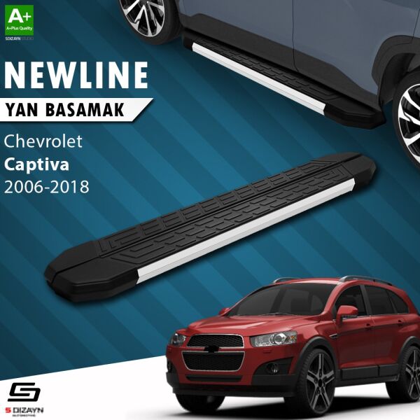 Chevrolet Captiva NewLine Aluminyum Yan Basamak 183 Cm 2006-2018 A+ Kalite