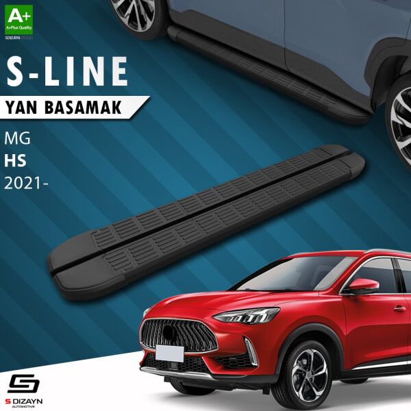 MG HS S-Line Siyah Yan Basamak 183 Cm 2021 Üzeri A+ Kalite