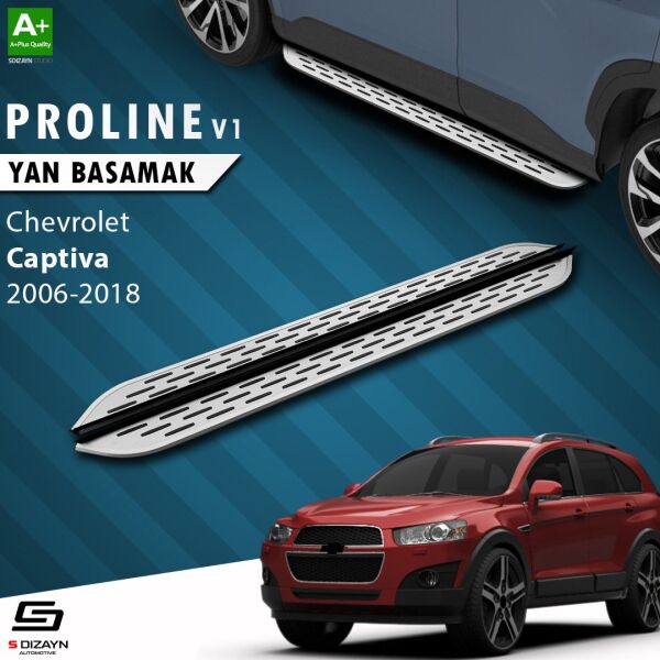 Chevrolet Captiva OEM Still Pro V1 Aluminyum Yan Basamak 183 Cm 2006-2018 A+ Kalite