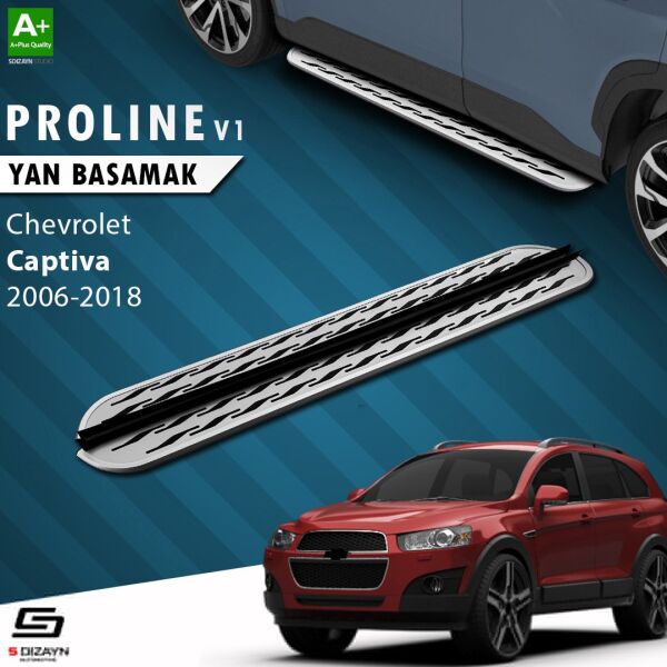 Chevrolet Captiva OEM Still Pro V2 Aluminyum Yan Basamak 183 Cm 2006-2018 A+ Kalite