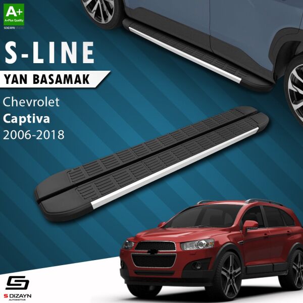 Chevrolet Captiva S-Line Aluminyum Yan Basamak 183 Cm 2006-2018 A+ Kalite