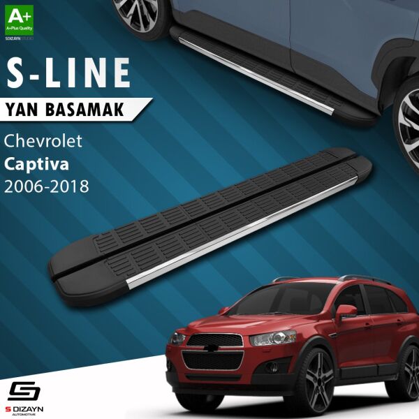 Chevrolet Captiva S-Line Krom Yan Basamak 183 Cm 2006-2018 A+ Kalite